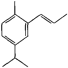 (2)丙烯基對(duì)異丙基甲苯